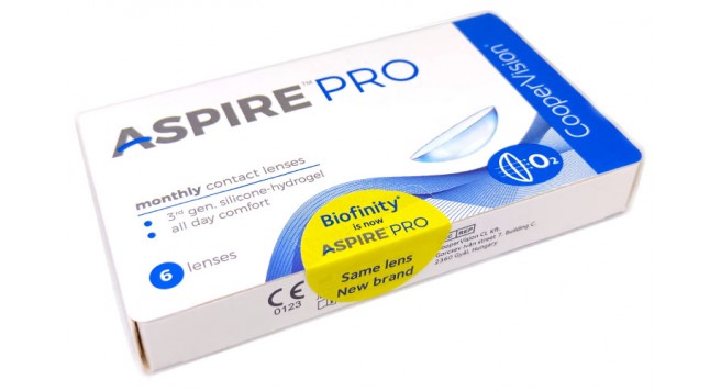 Buy CooperVision Aspire Pro Contact Lenses Online - Comfort and Clarity